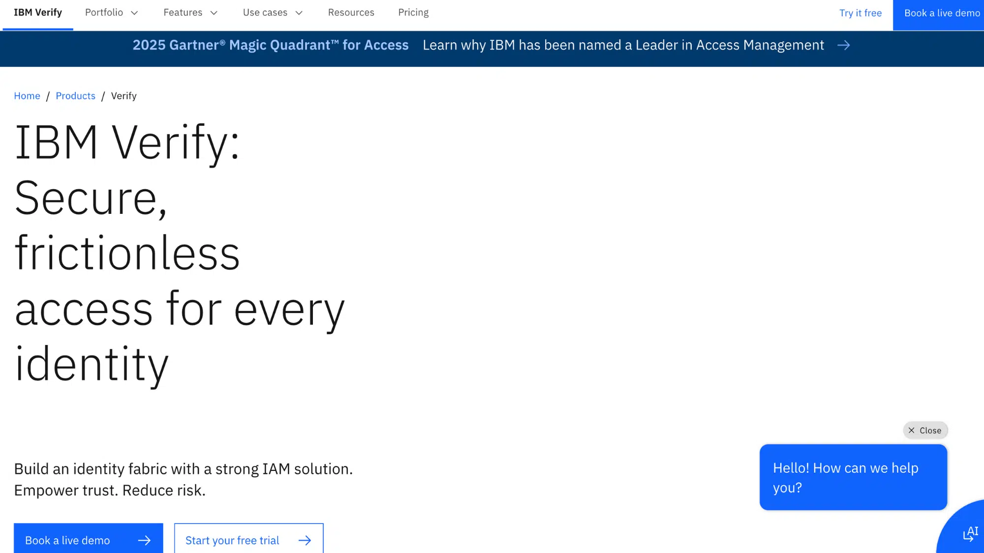 ibm verify