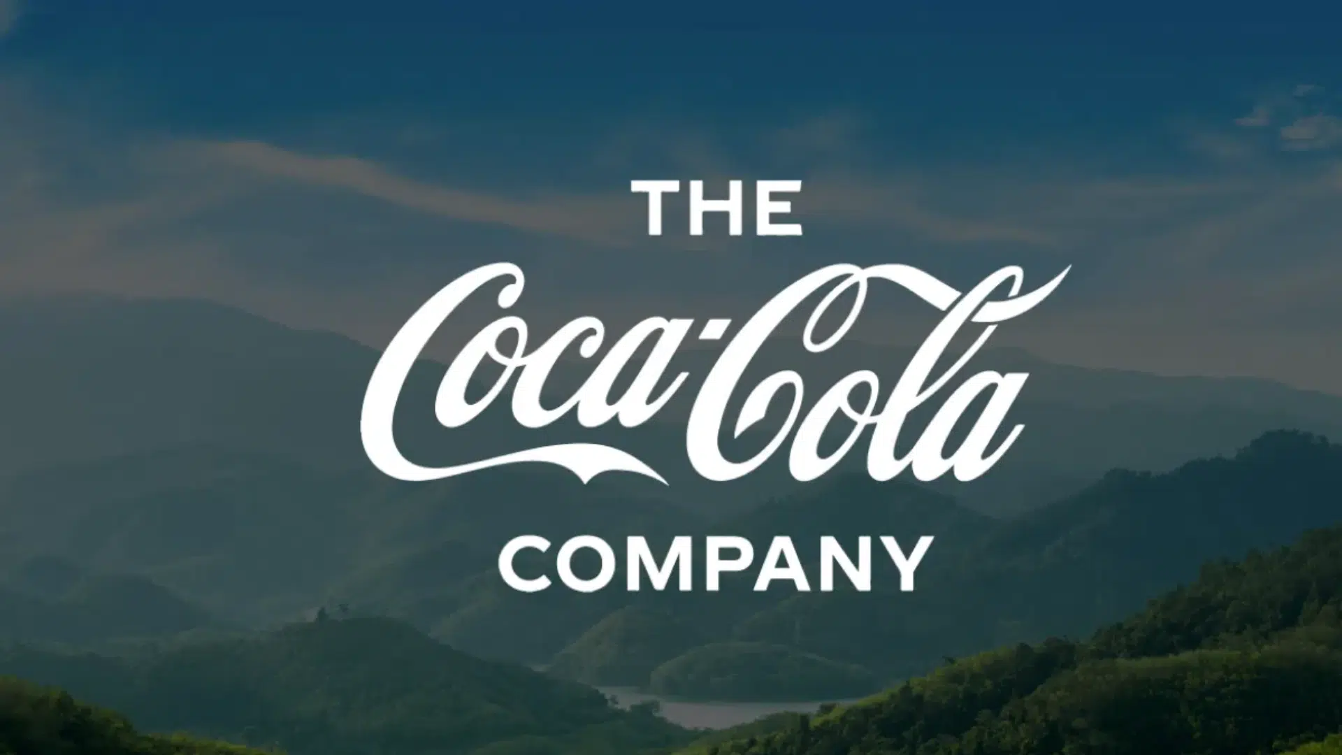 Logo representing the coca cola as a company that uses aws