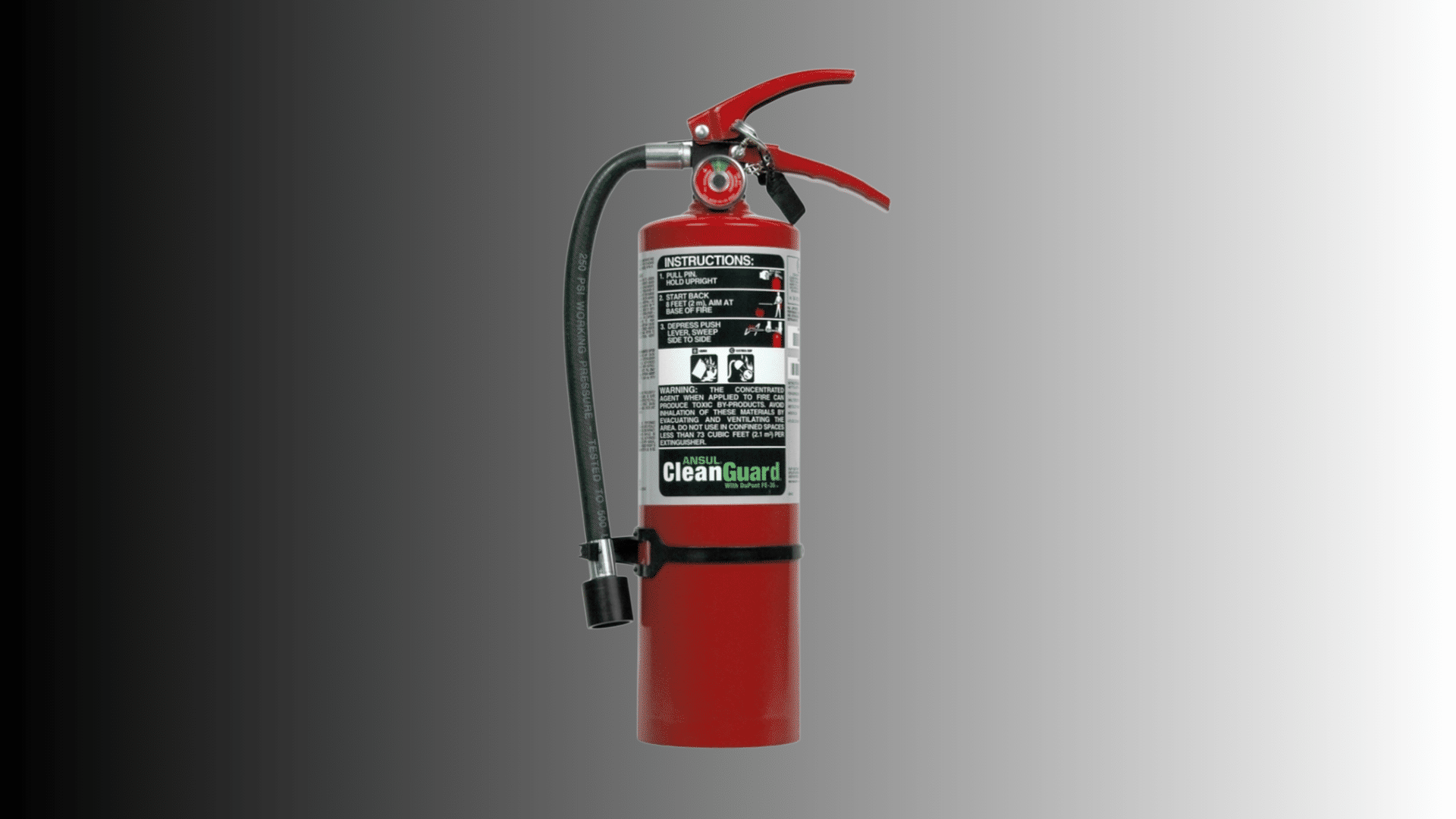 ansul cleanguard model fe05s clean agent extinguisher