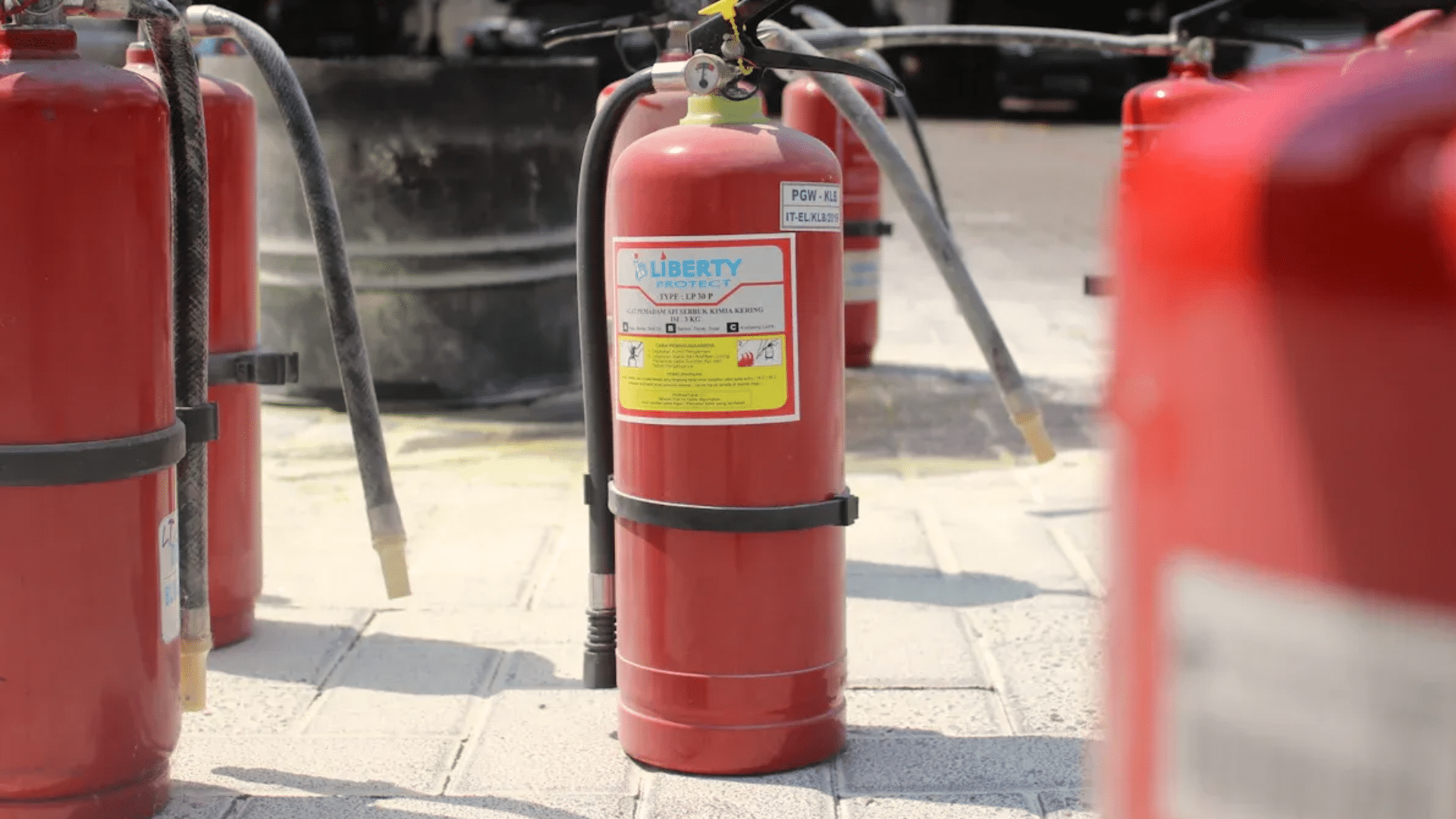 electrical fire extinguisher