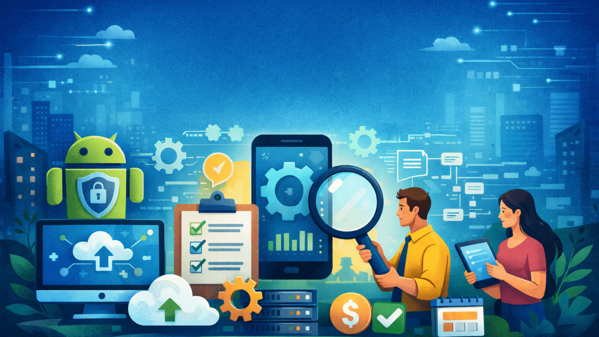 android app development solutions for efficiency and security