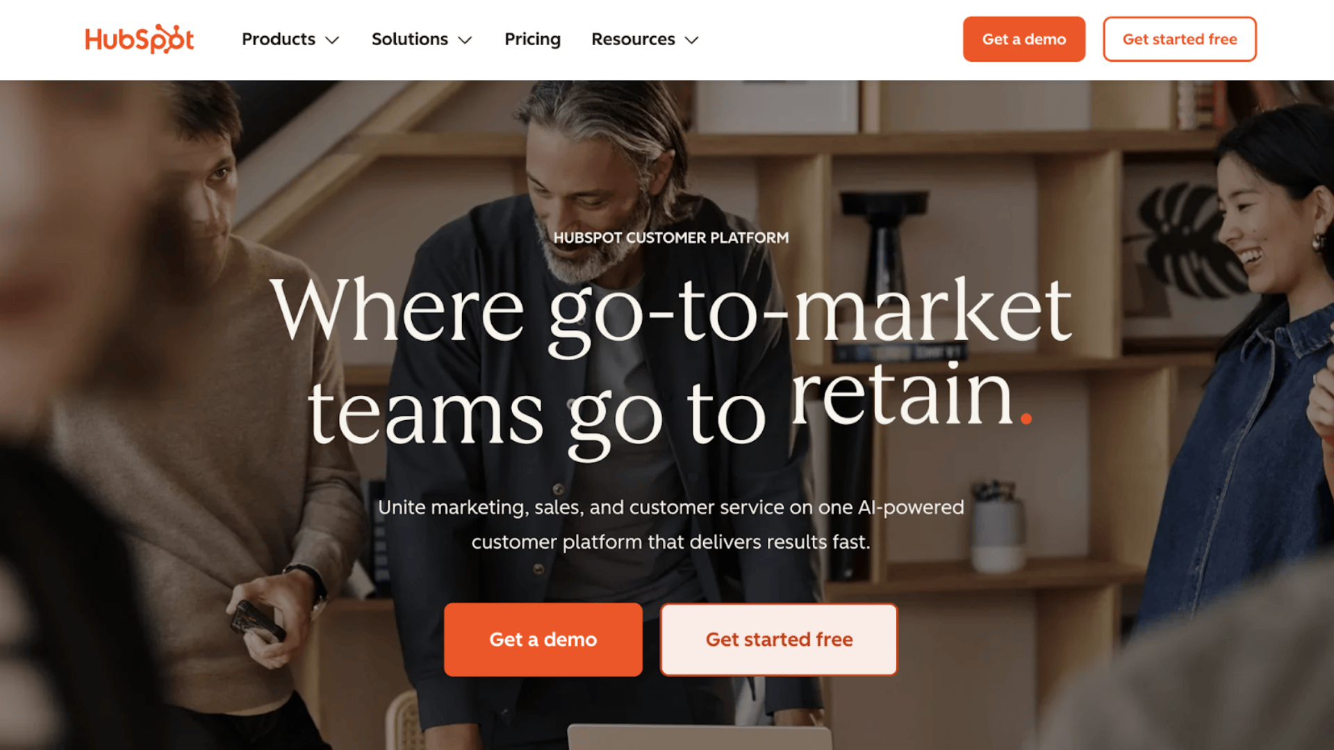 hubspot homepage dashboard