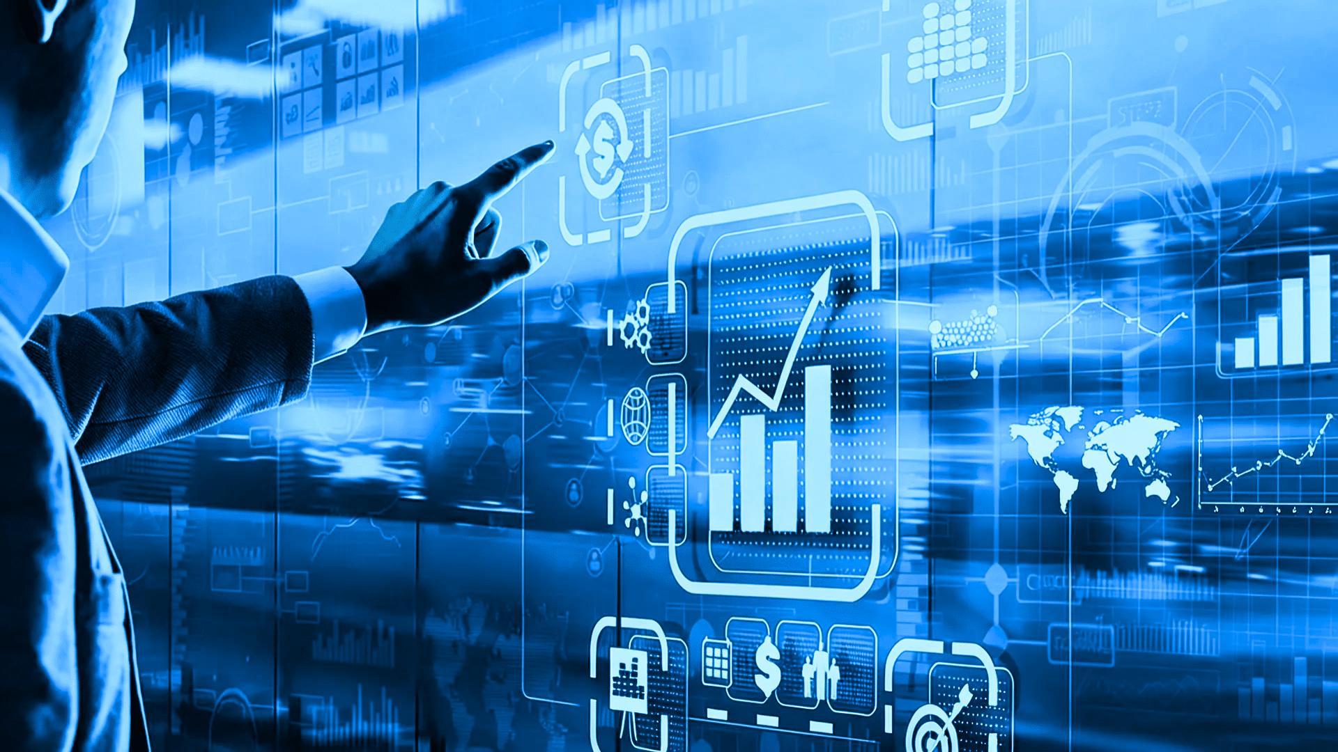 digital transformation roi key metrics dashboard with business growth and analytics charts