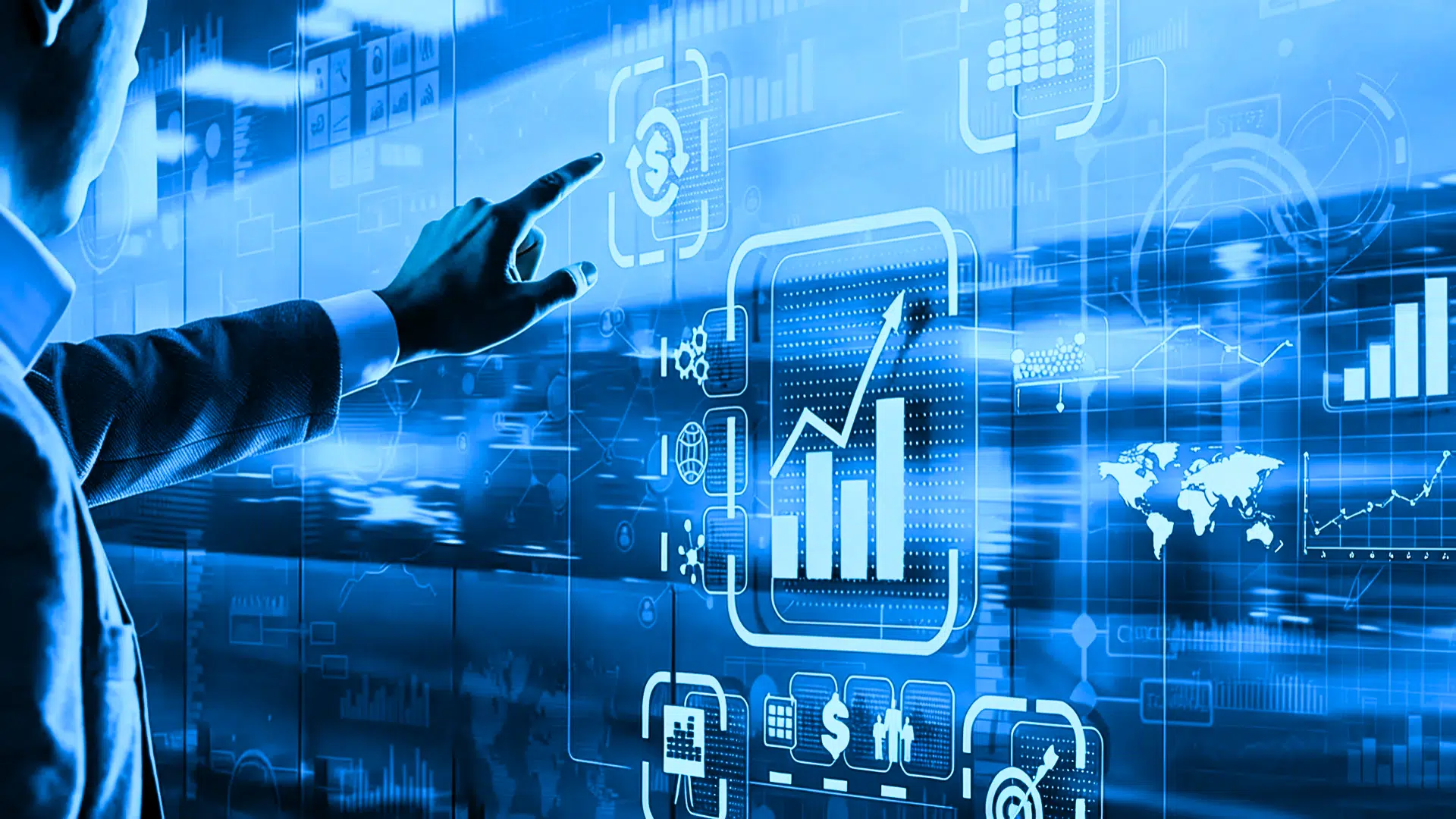 digital transformation roi key metrics dashboard with business growth and analytics charts