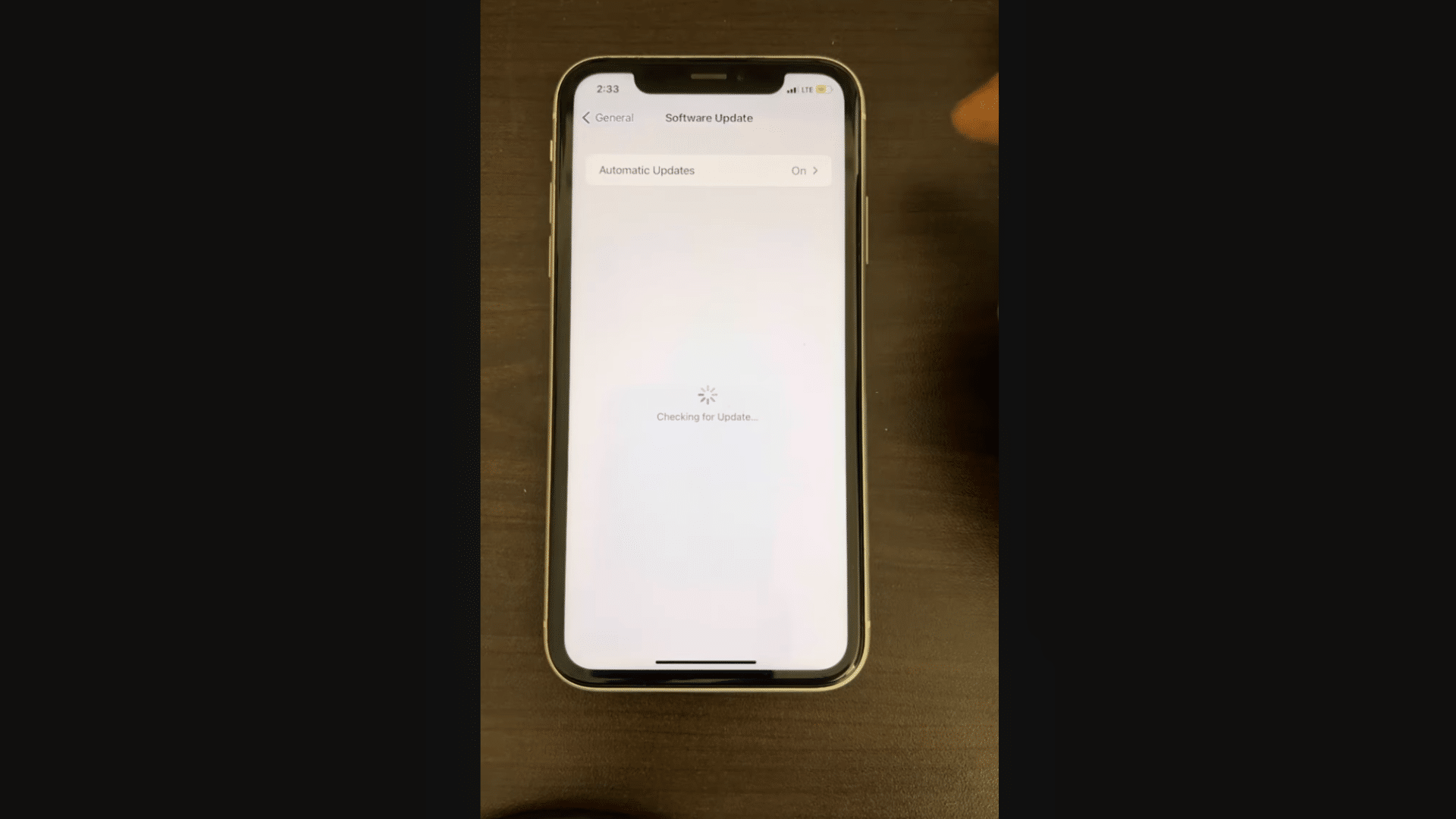 iphone software update screen checking for update to fix ssl error iphone