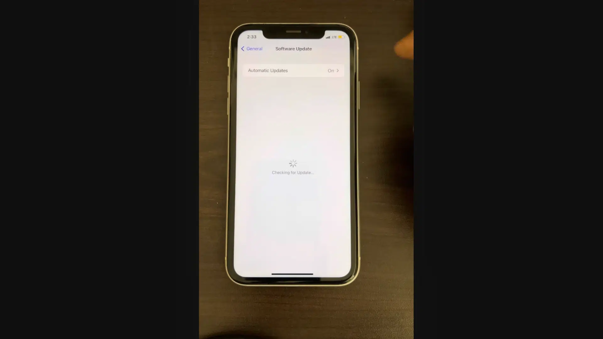 iphone software update screen checking for update to fix ssl error iphone