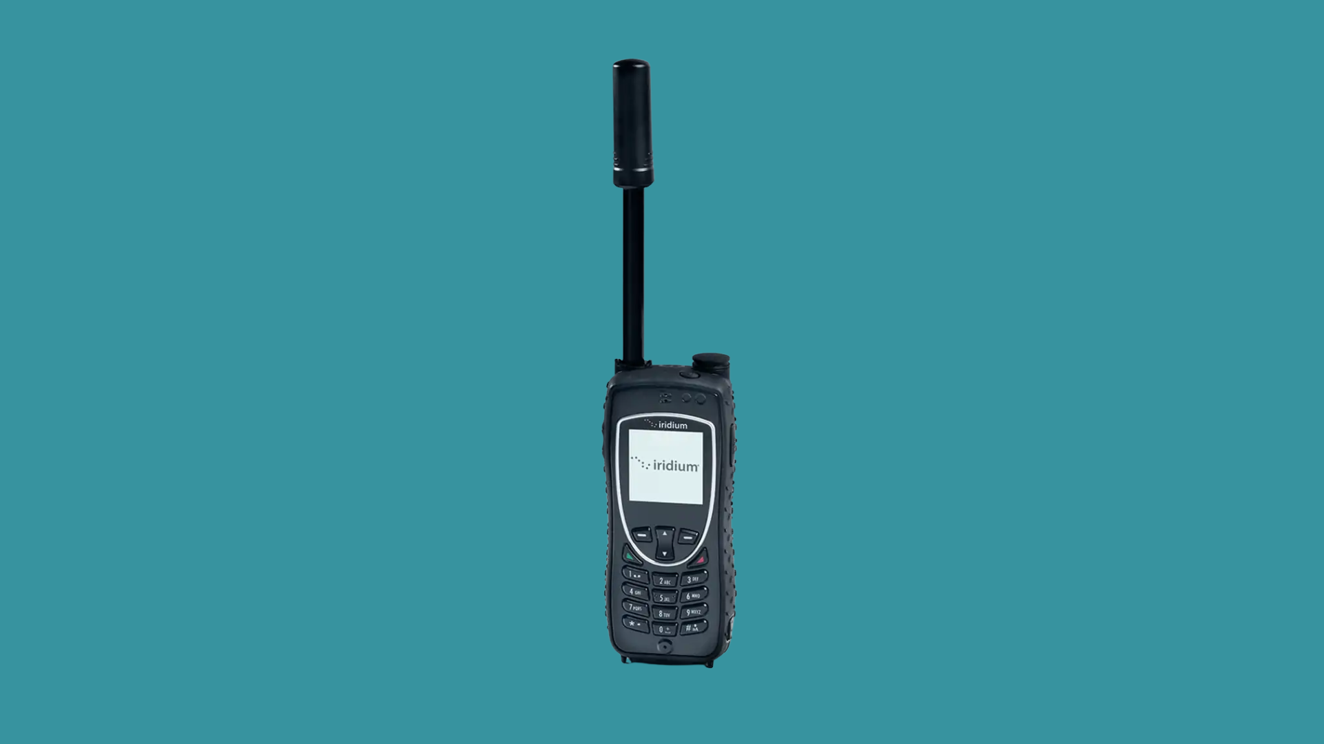 iridium extreme 9575 satellite phone with extended antenna gps keypad and sos support
