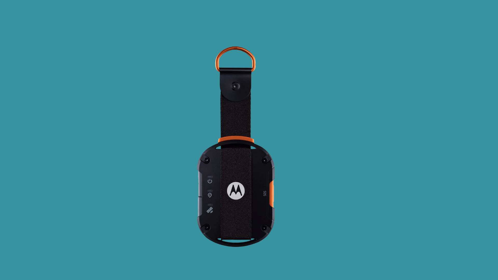 motorola defy satellite link communicator with fabric strap and emergency sos button