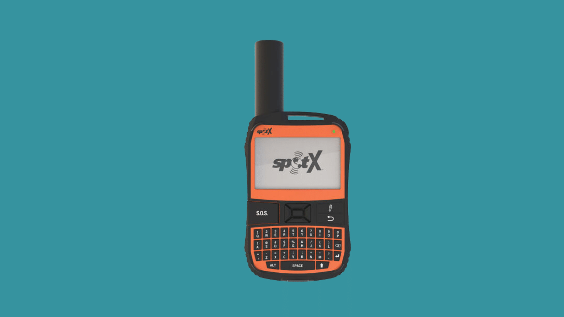 spot x two way satellite messenger with keyboard display and sos communication features