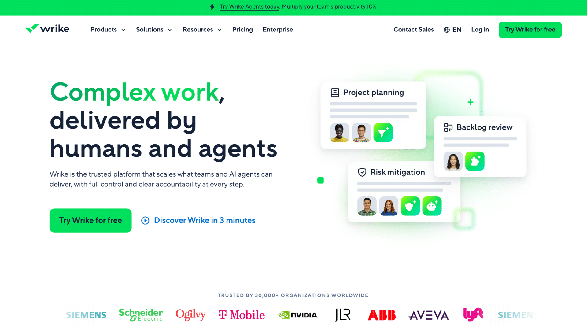 wrike business process automation software for project workflows and team collaboration management