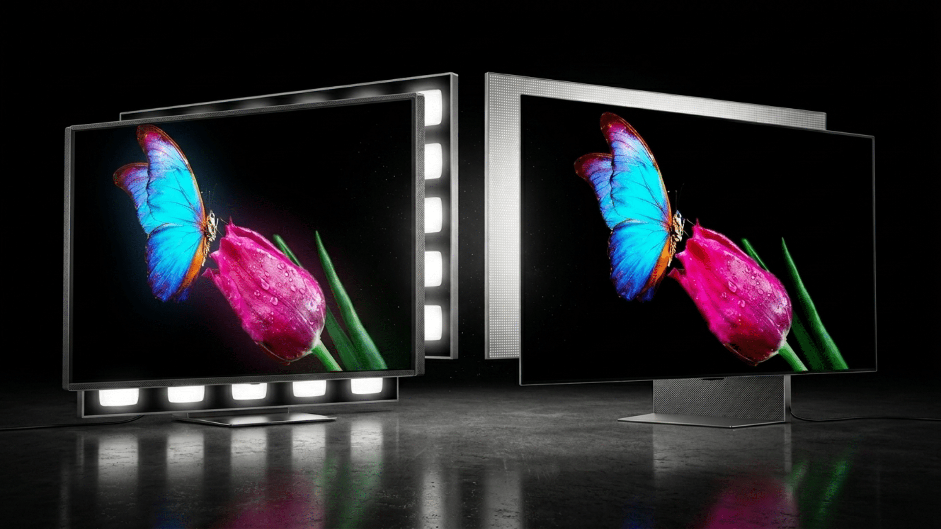 oled and qled tv technology comparison showing display performance brightness levels and viewing experience
