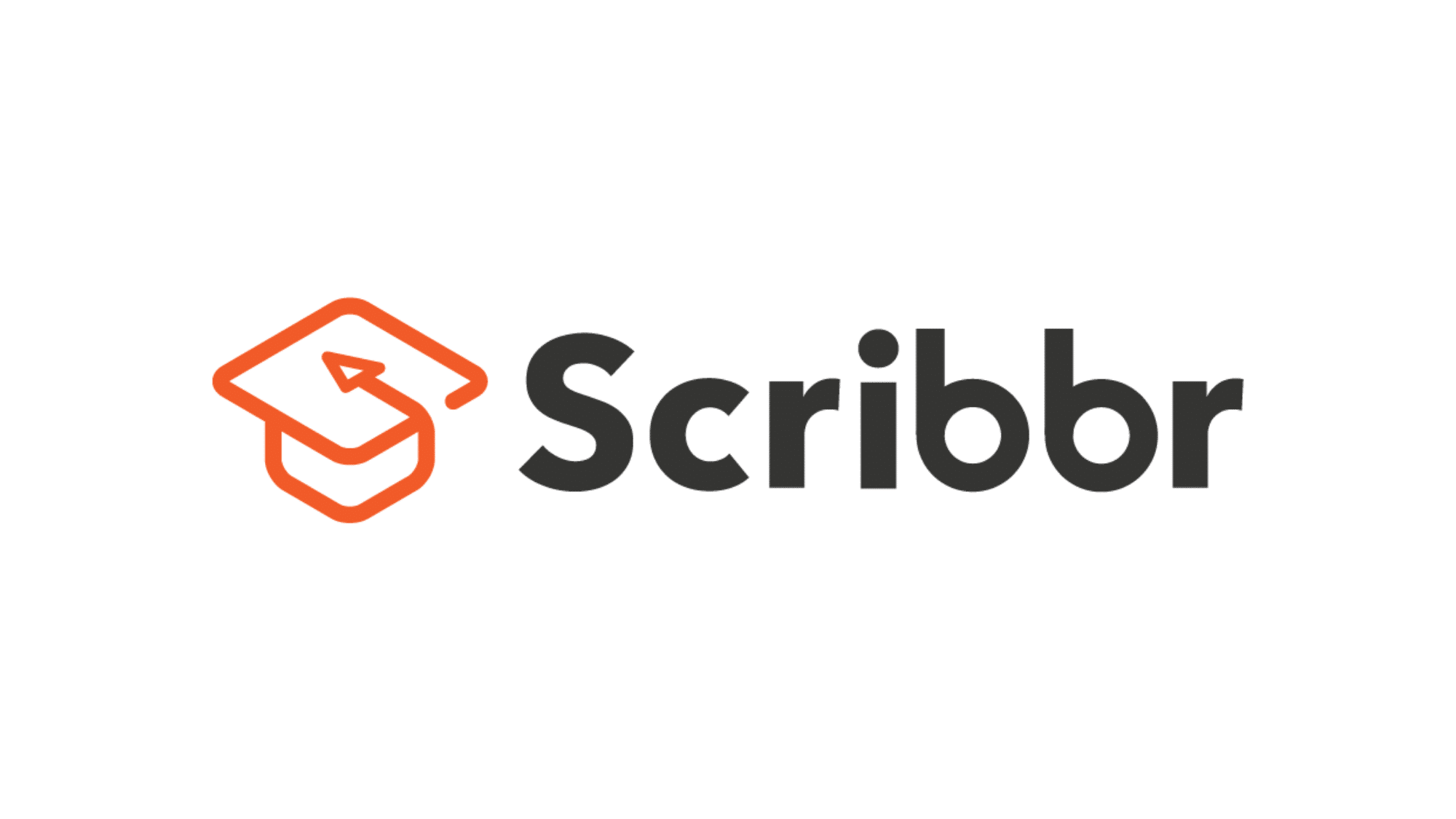 scribbr ai logo in a blank white background for the purpose of explaining reader which website to link to