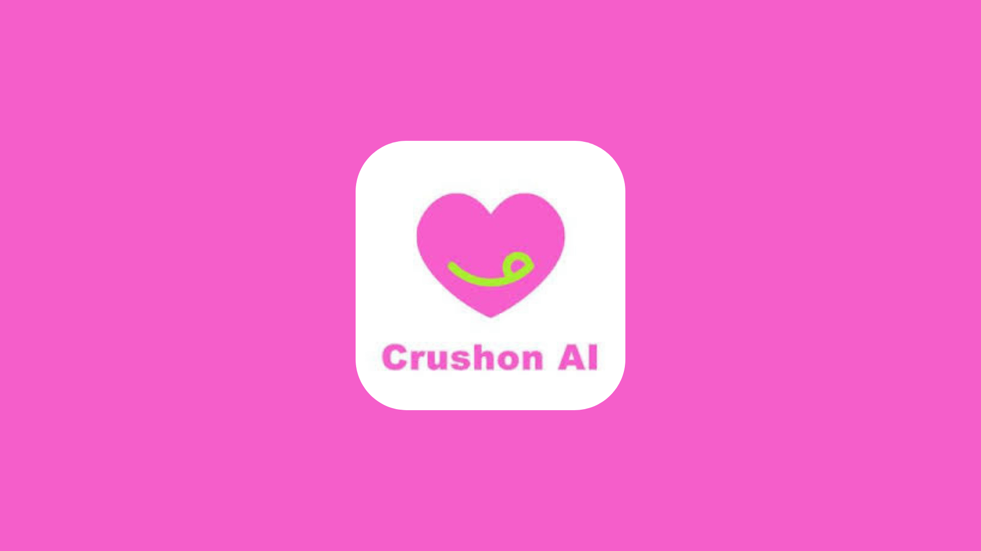 a logo of crushon ai