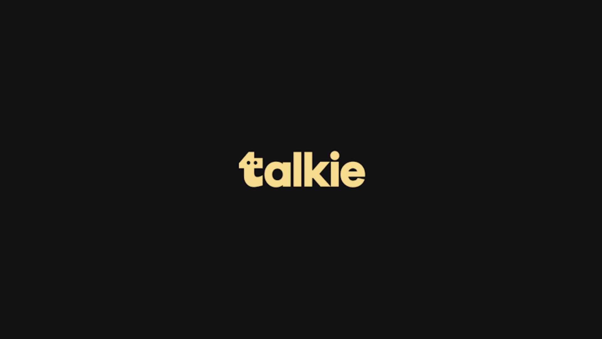 a logo of talkie ai
