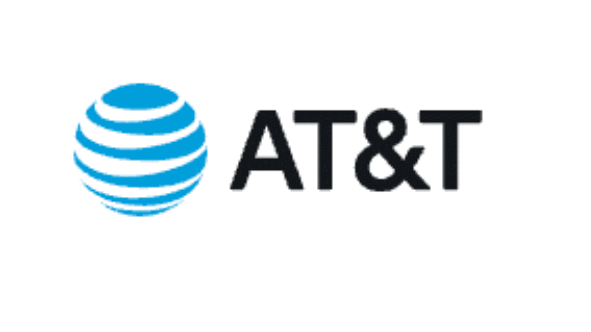 att logo with a blue striped globe beside black letters on a white background (1)