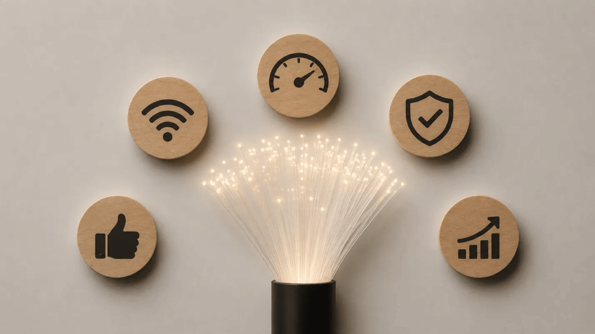benefits of fiber internet including faster speeds strong signal reliable security and performance gains