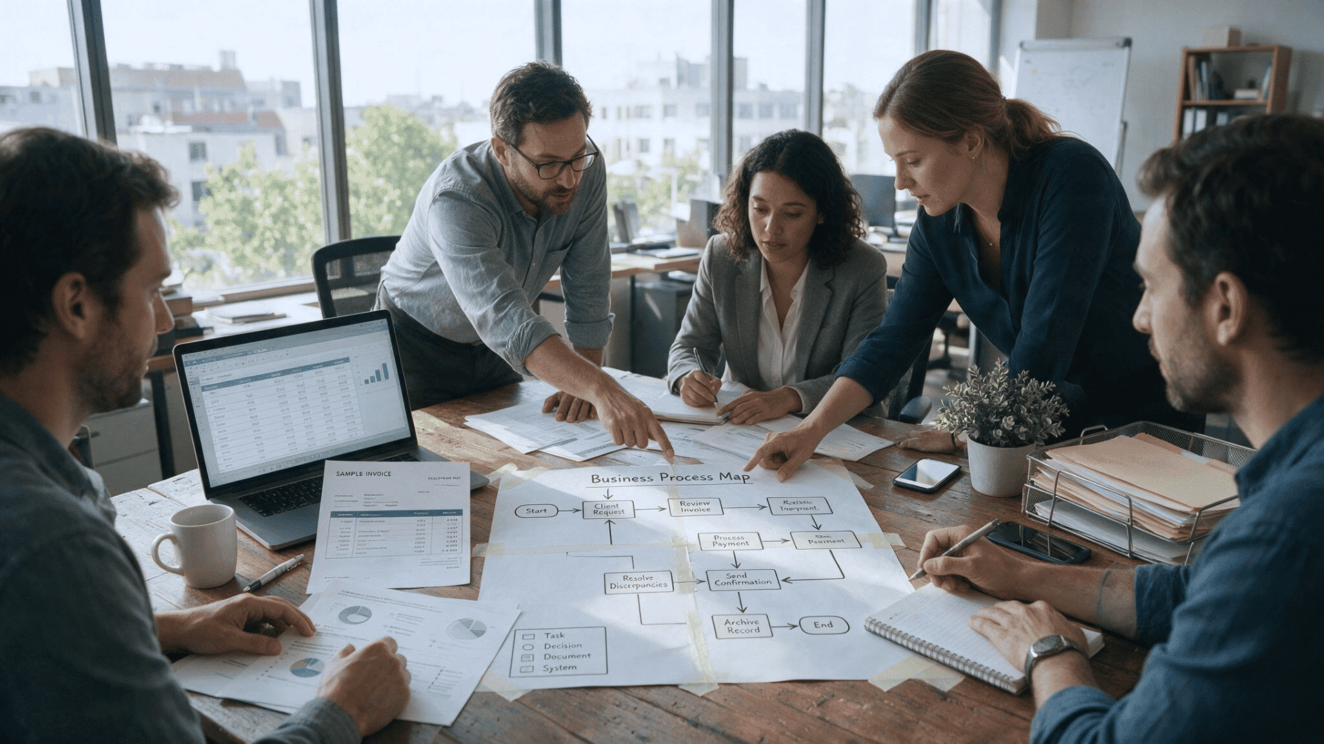 small team planning its first automated document workflow