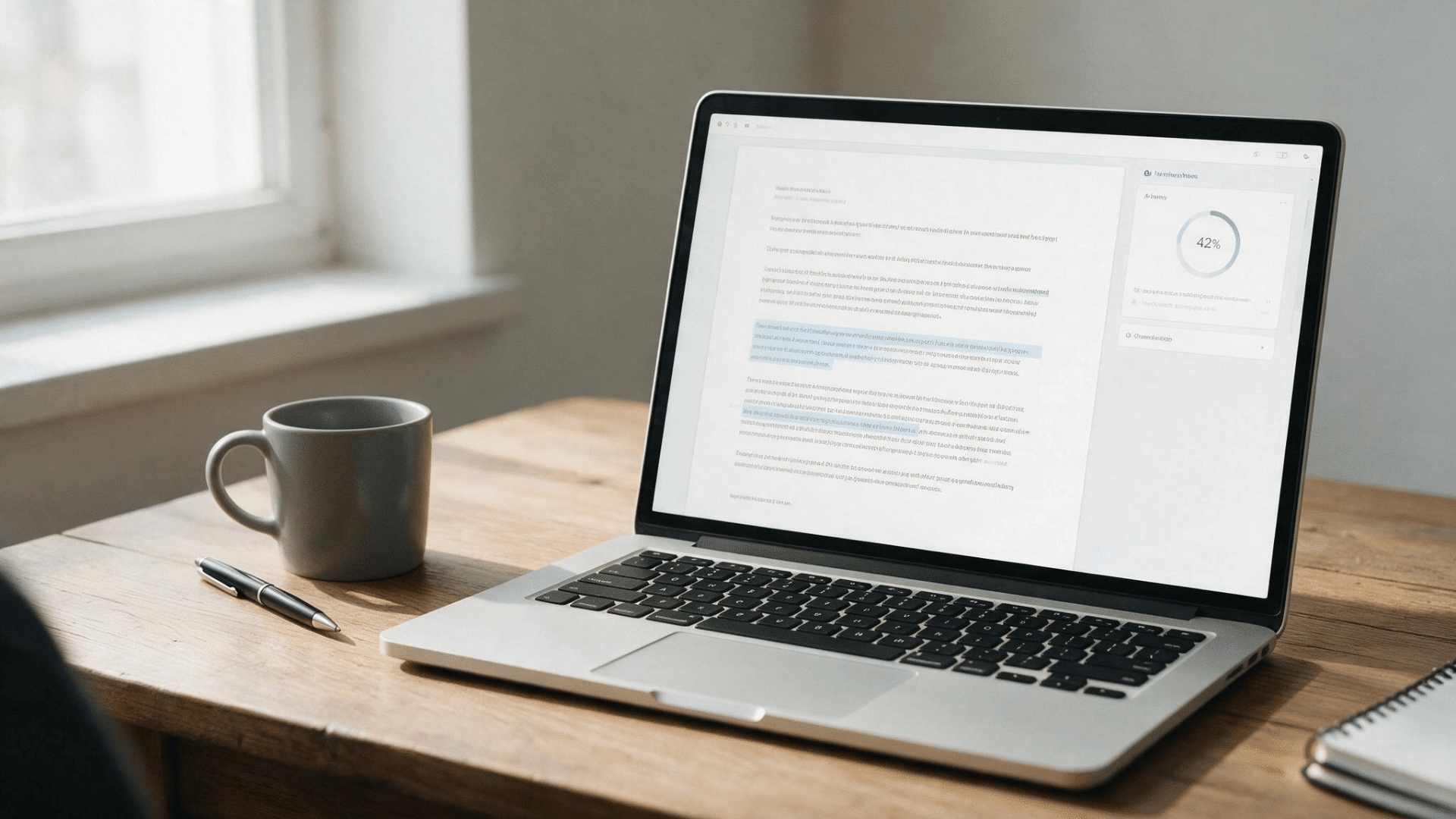 college ai detection interfaces analyzing academic writing with highlighted passages and detection results