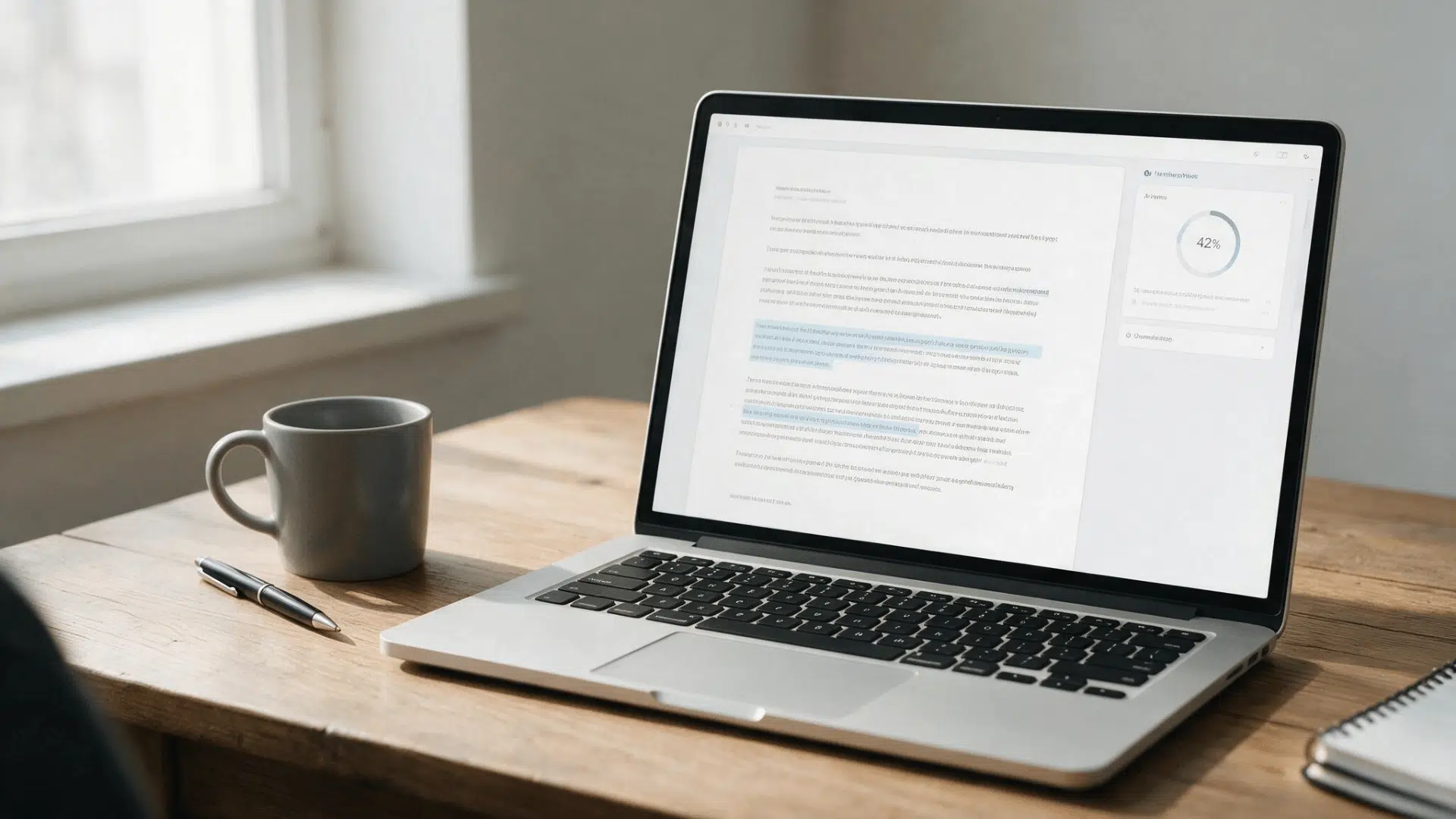 college ai detection interfaces analyzing academic writing with highlighted passages and detection results