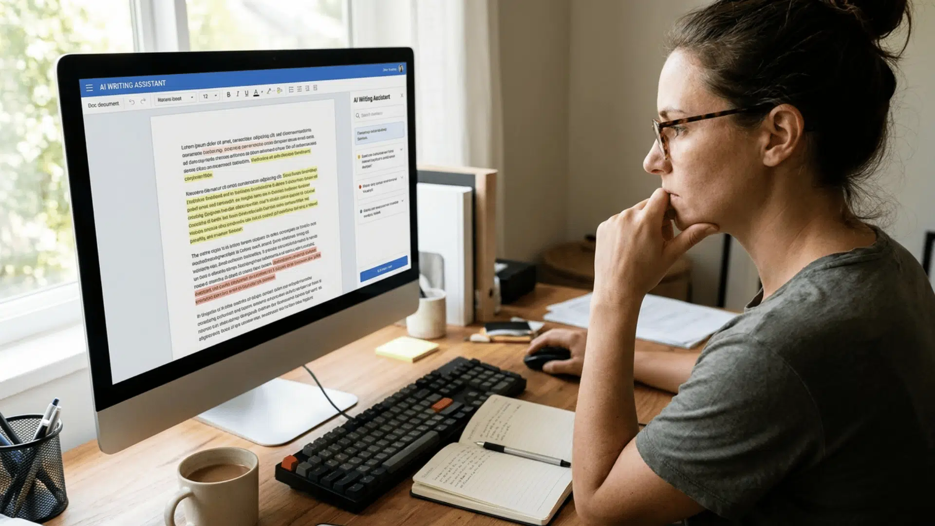 proofreader checks copy for meaning and tone while ai software checks grammar and spelling